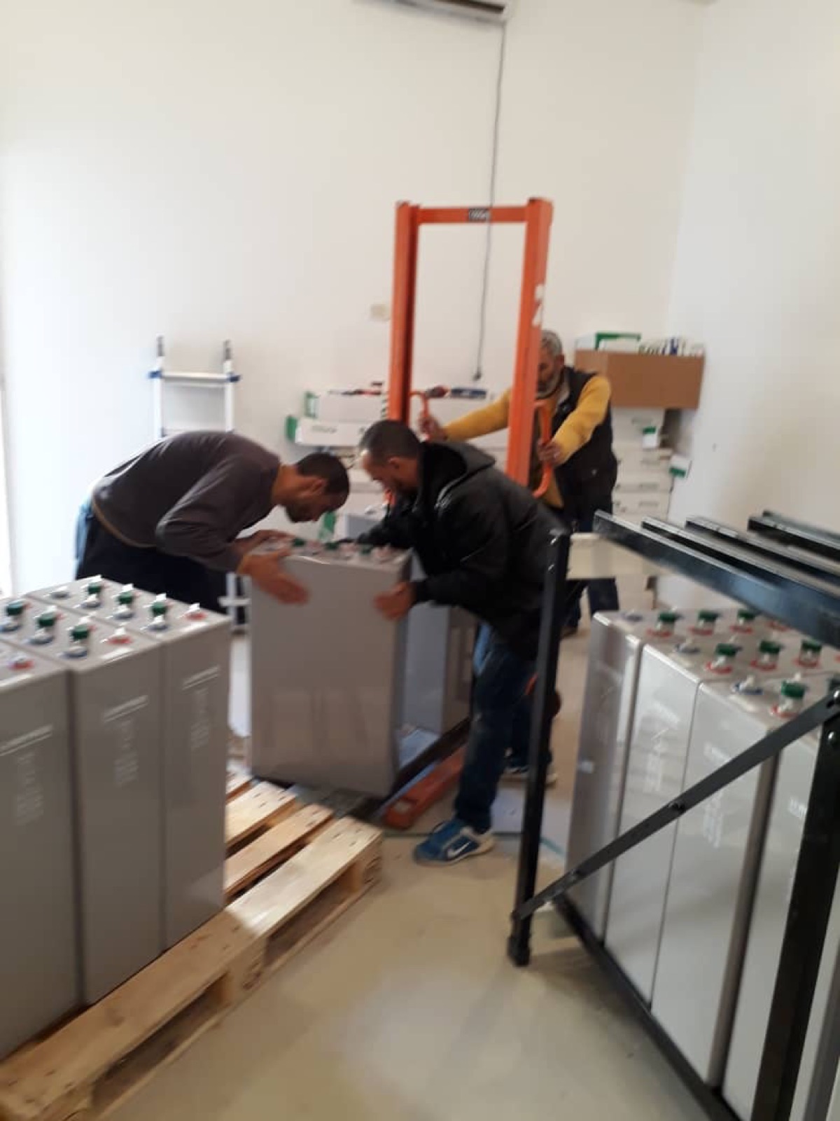 أعمال مع المستشفيات ومشاريع UNDP